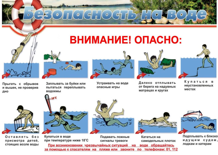 Безопасность в летний период.
